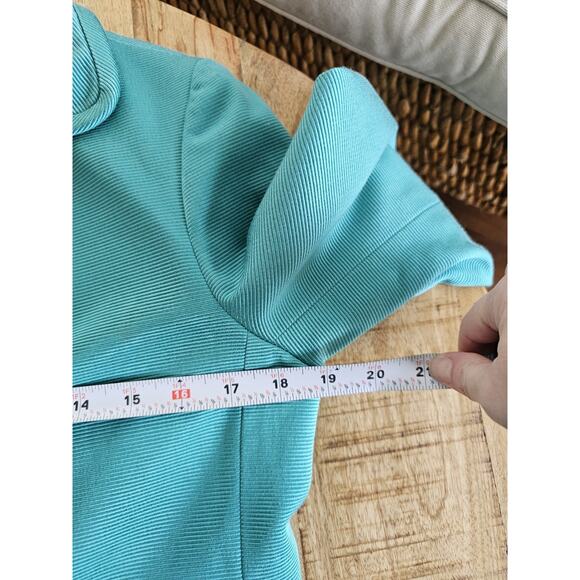 Talbots Double Breasted Grace Fit Blazer Cotton Silk Blend Career Formal 10 - Picture 6 of 9